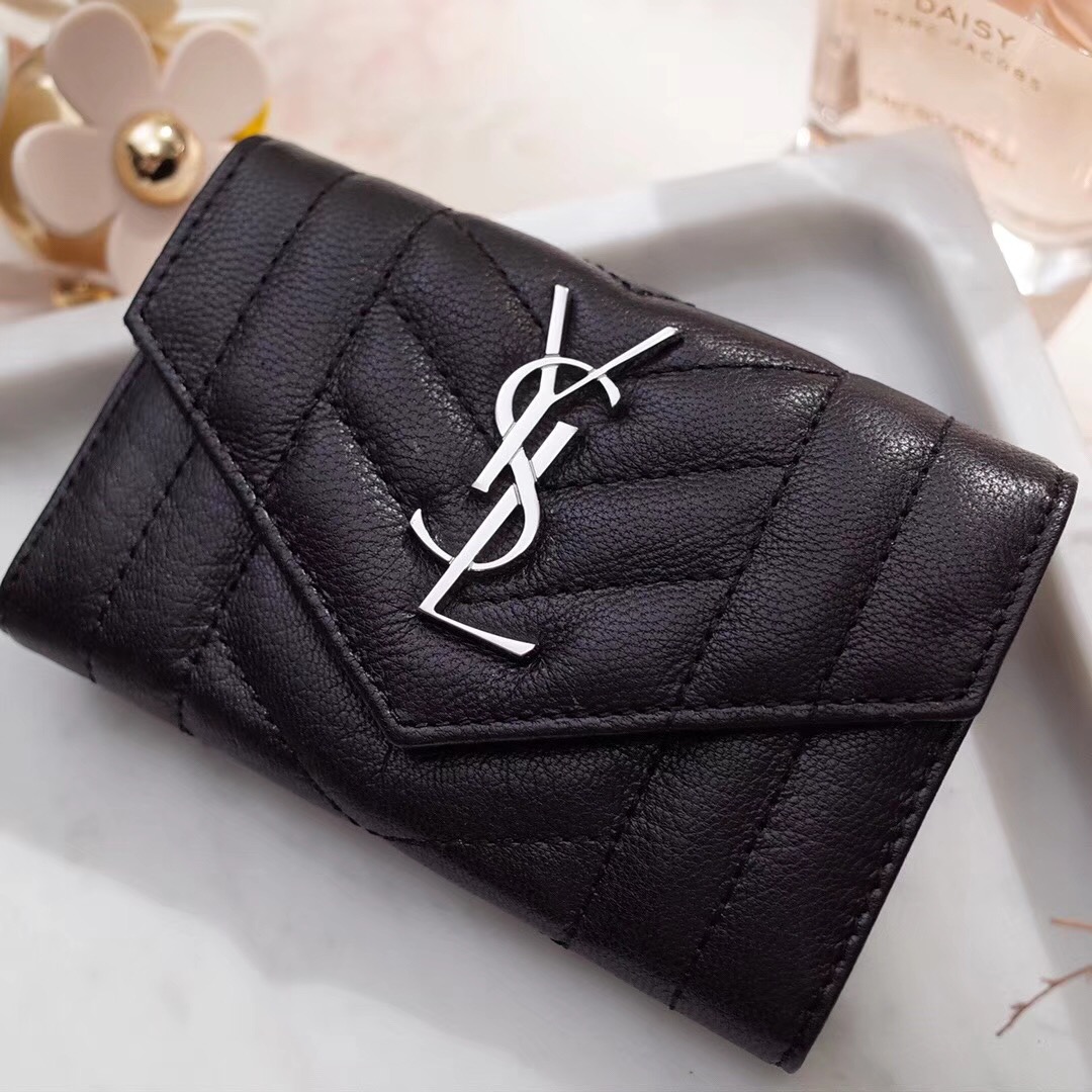 イヴ・サンローラン イヴ・サンローラン 二つ折り財布 437471