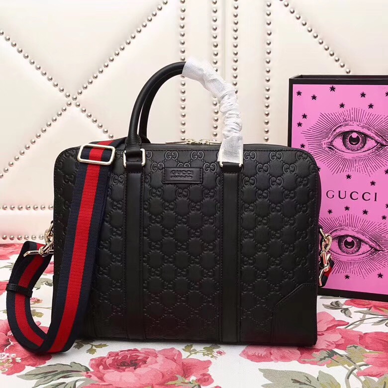 グッチ グッチ GG シュプリーム ブリーフケース 474135