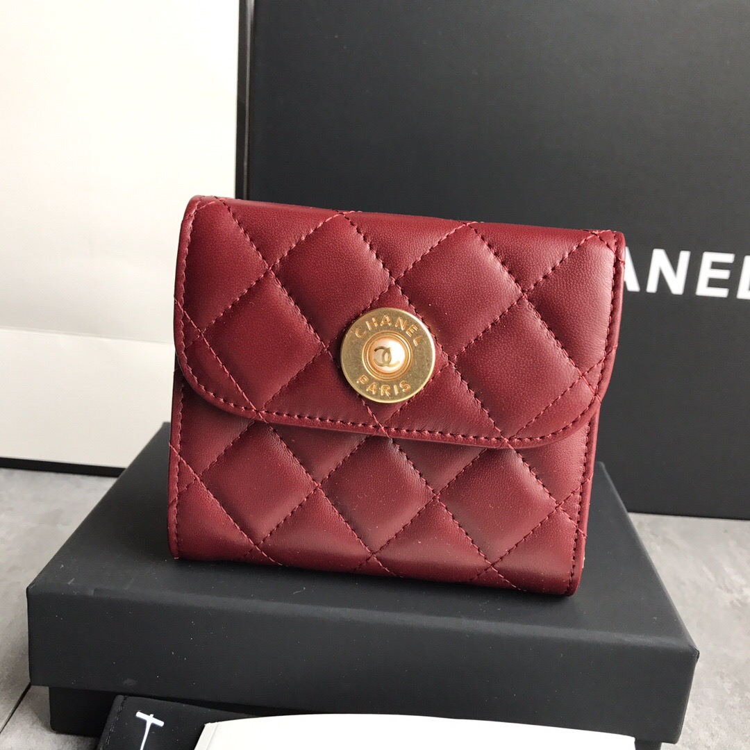 シャネル シャネル  二つ折り財布  325981