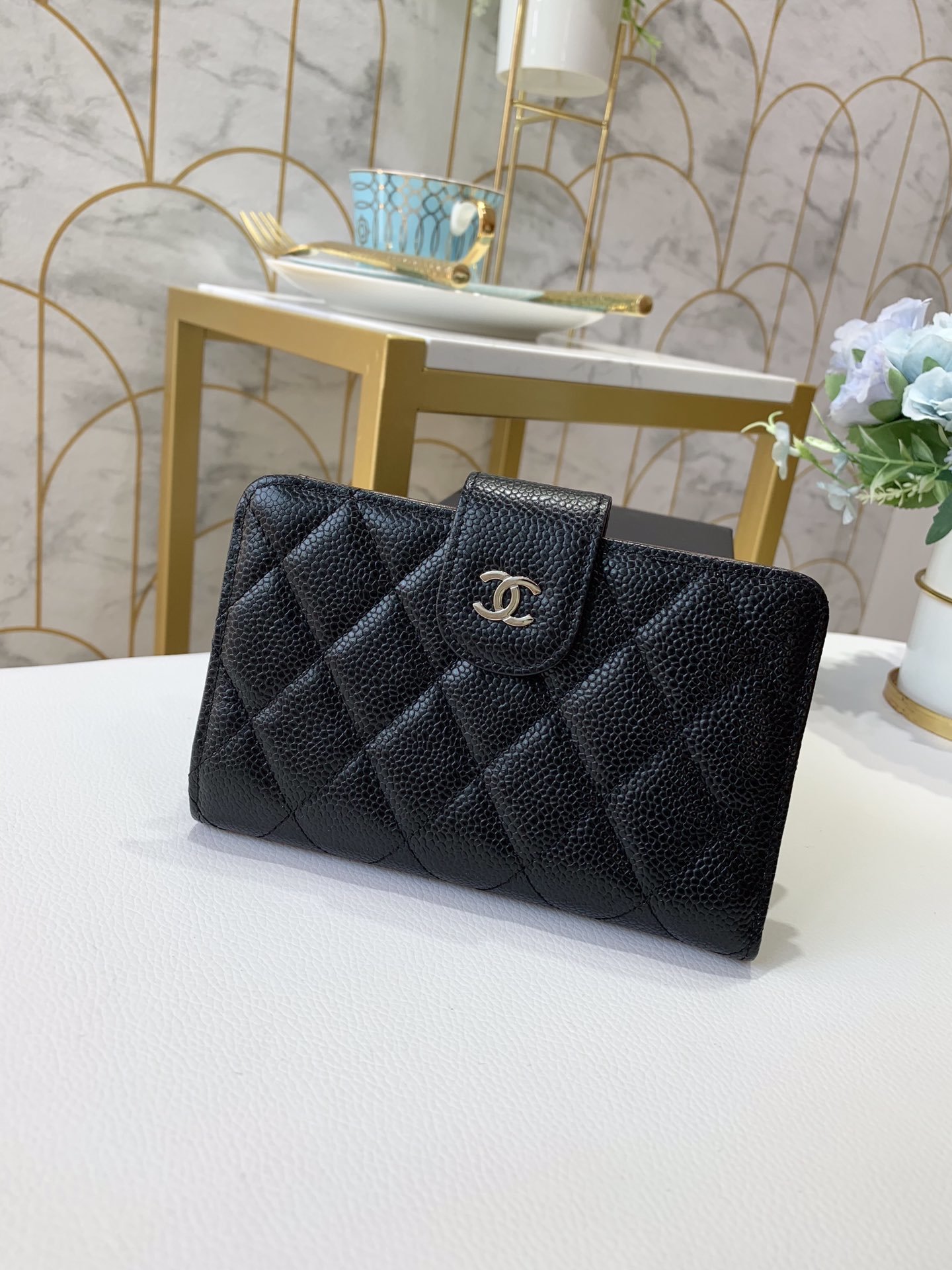 シャネル シャネル 二つ折り財布  48667