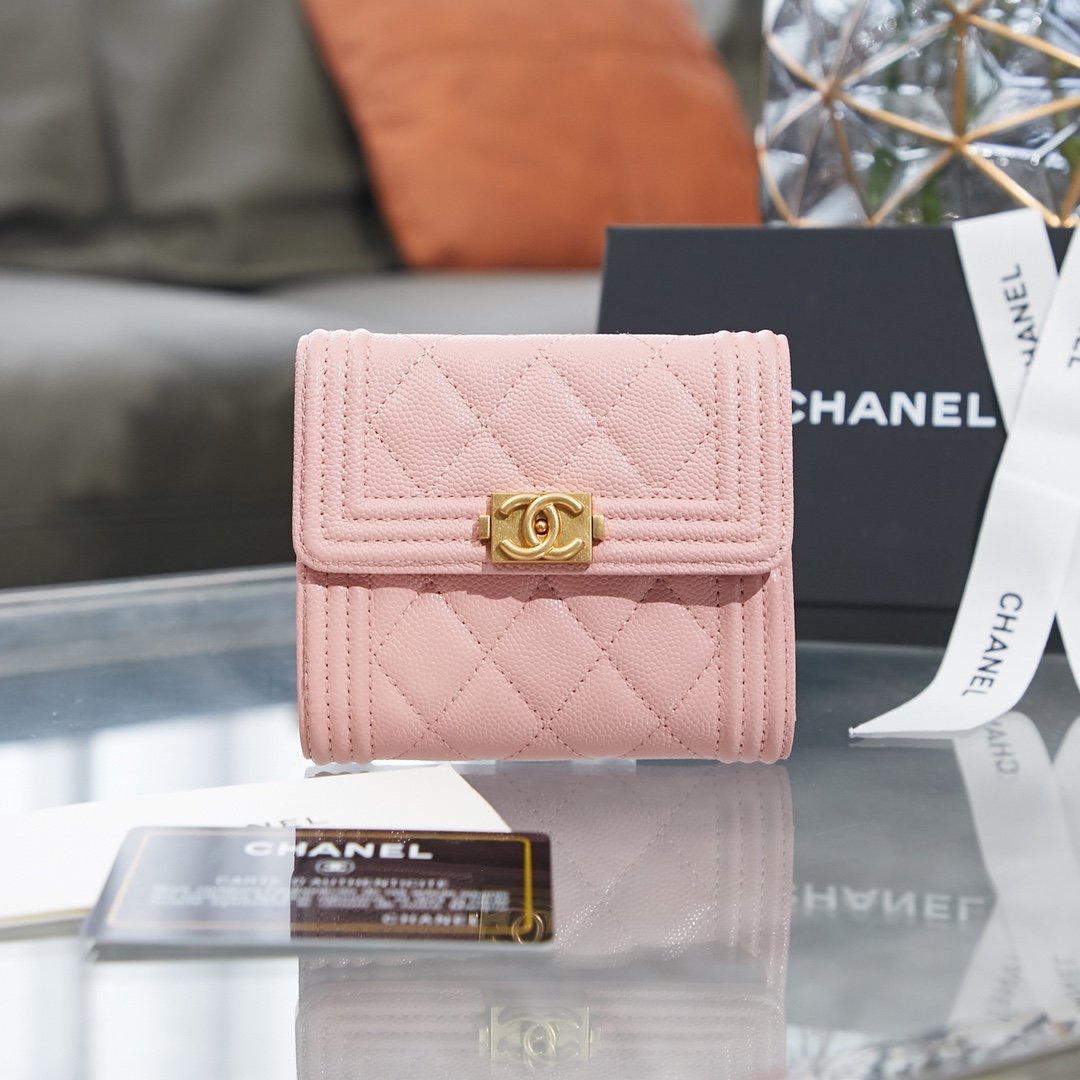 シャネル シャネル 二つ折り財布  A80734