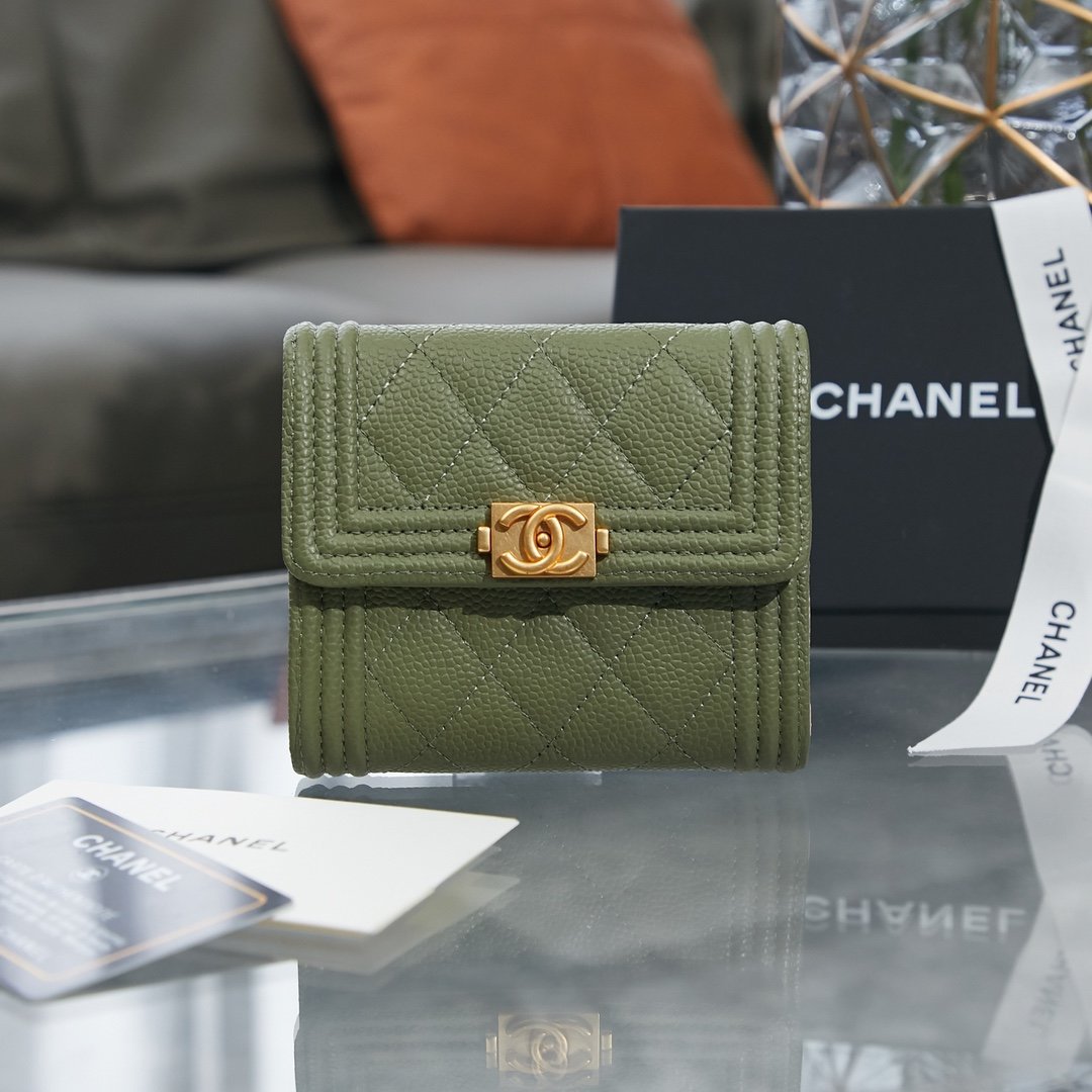 シャネル シャネル 二つ折り財布  A80734