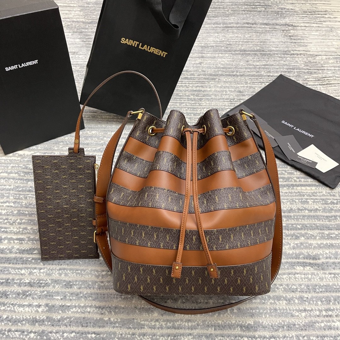 イヴ・サンローラン イヴ・サンローラン バケットバッグ 568606