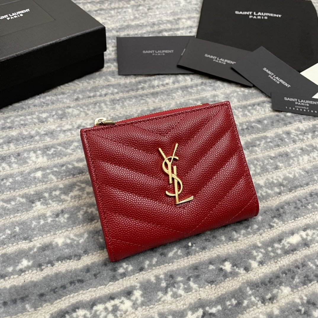 イヴ・サンローラン イヴ・サンローラン 二つ折り財布 517045