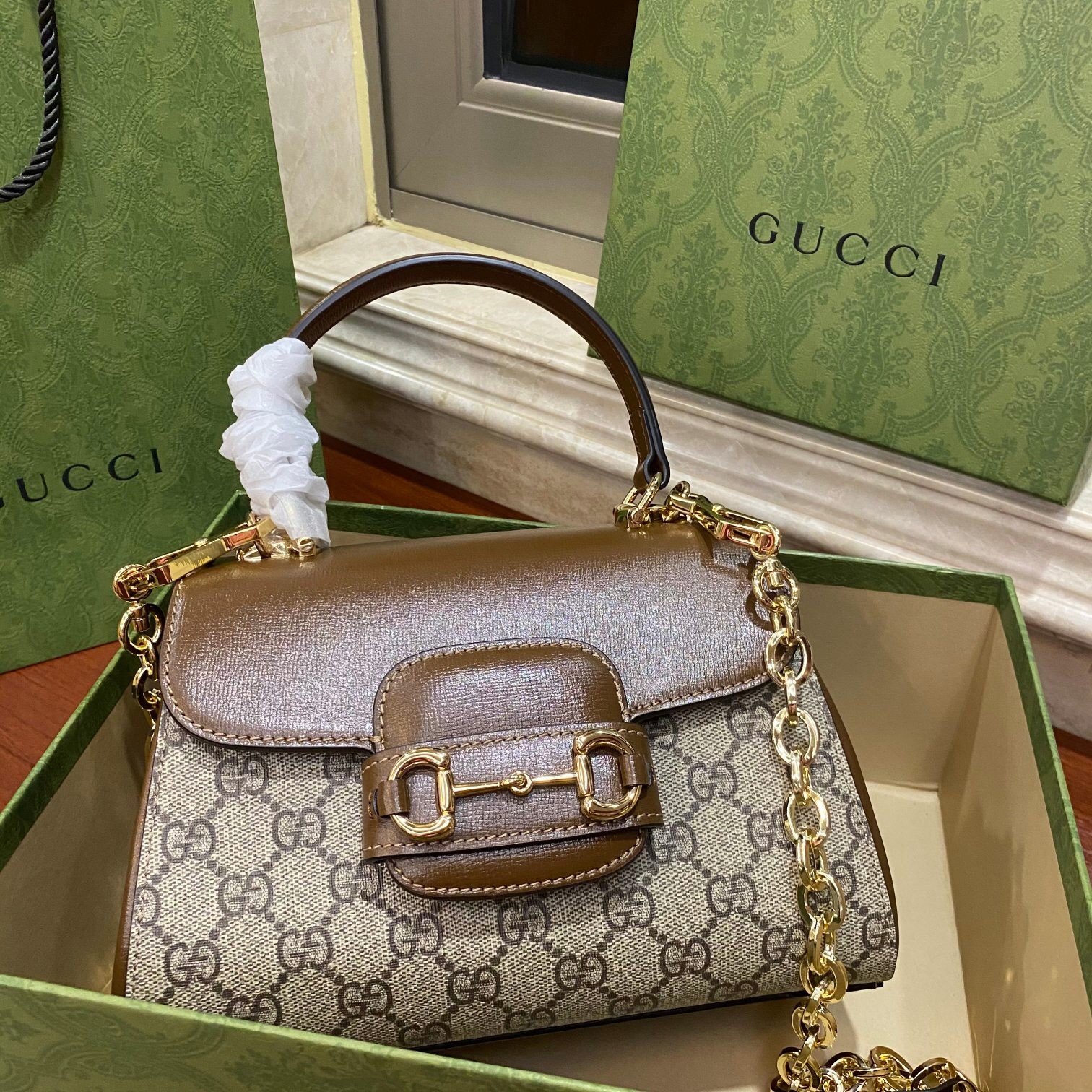 グッチ グッチ トップハンドルバッグ 703848