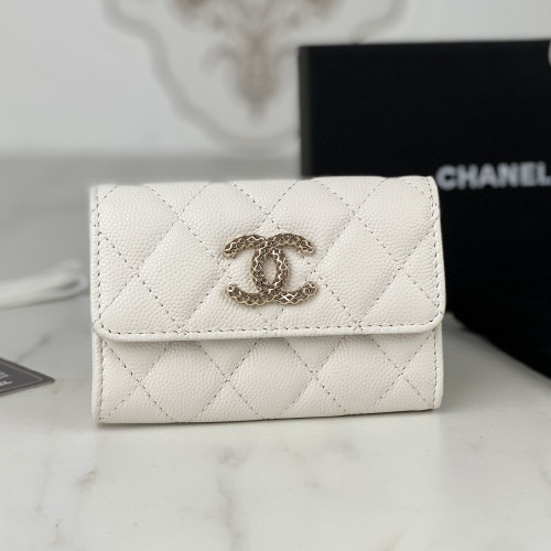 シャネル シャネル 二つ折り財布 AP3187