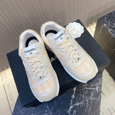  シャネル 女性用 スニーカー 121614