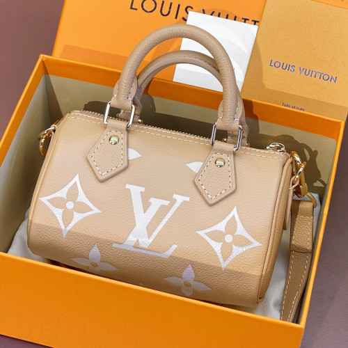 ルイ・ヴィトン ルイ・ヴィトン ナノ・スピーディ トートバッグ M81456