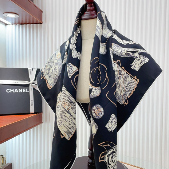  シャネル 女性用 スカーフ 32985