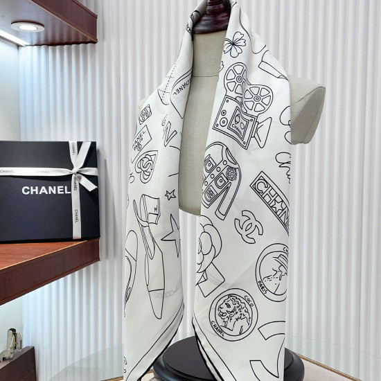  シャネル 女性用 スカーフ 33052
