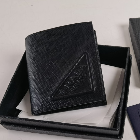 プラダ プラダ 二つ折り財布 2MO004