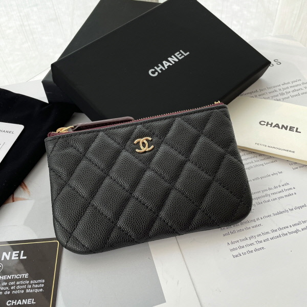 シャネル シャネル 二つ折り財布 A82365