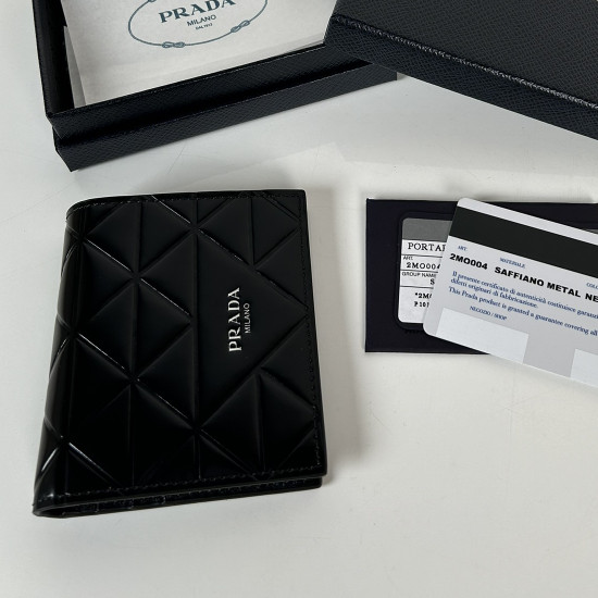 プラダ プラダ 二つ折り財布 2MO004