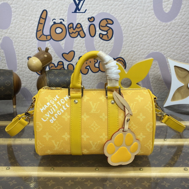 ルイ・ヴィトン ルイ・ヴィトン キーポル･バンドリエール 25 M12684